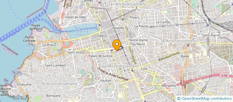 localisation de l'entreprise SOCIETE CIVILE MINOU à MARSEILLE
