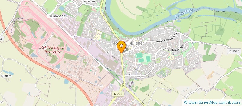 localisation de l'entreprise SOCIETE CIVILE MJK à MONTREUIL-JUIGNE