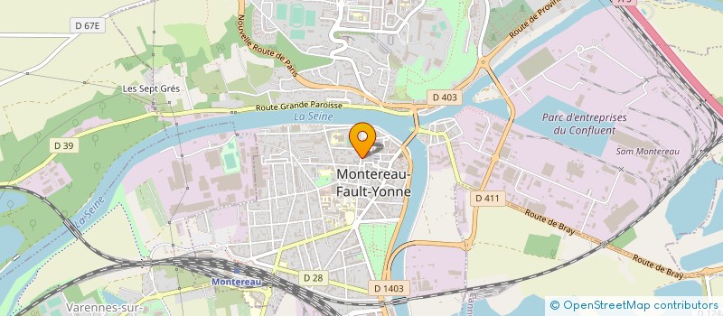 localisation de l'entreprise SOCIETE CIVILE MLE à MONTEREAU-FAULT-YONNE