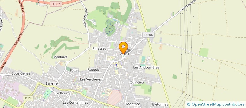 localisation de l'entreprise SOCIETE CIVILE MO.DA.BO.  GENAS