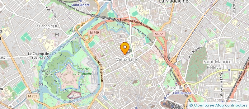 localisation de l'entreprise SOCIETE CIVILE MOBILIERE DES MOULINS à LILLE