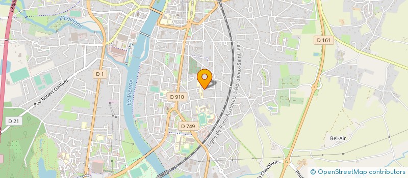 localisation de l'entreprise SOCIETE CIVILE MONT-ROUSSET  CHATELLERAULT