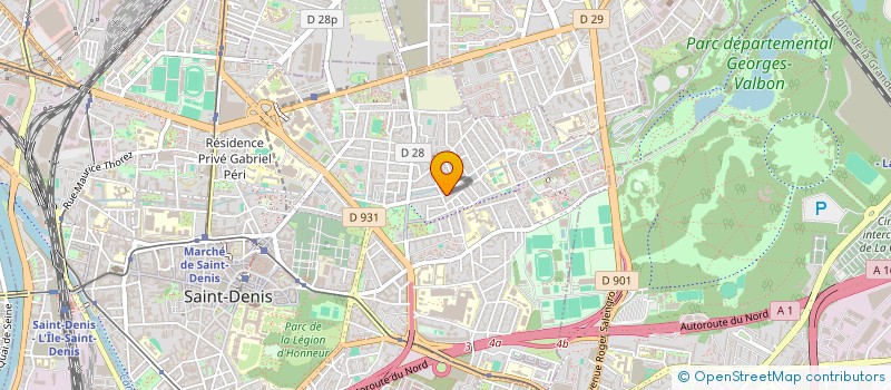 localisation de l'entreprise SOCIETE CIVILE MOUETTER  SAINT-DENIS