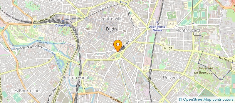 localisation de l'entreprise SOCIETE CIVILE MOUGIN FAMILIALE & CIE à DIJON