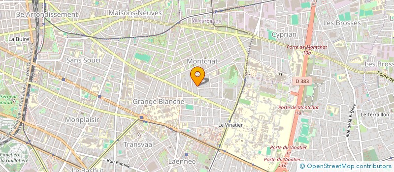 localisation de l'entreprise SOCIETE CIVILE MOYRAND  LYON