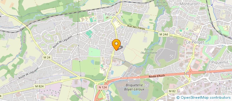 localisation de l'entreprise SOCIETE CIVILE MS  PIBRAC