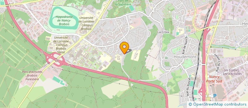 localisation de l'entreprise SOCIETE CIVILE MULLER LAFAYETTE  VANDUVRE-LES-NANCY