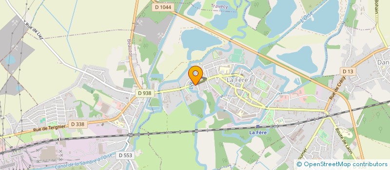 localisation de l'entreprise SOCIETE CIVILE MULTIAP à LA FERE