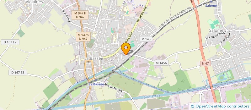 localisation de l'entreprise SOCIETE CIVILE MYCHANO  SALOME