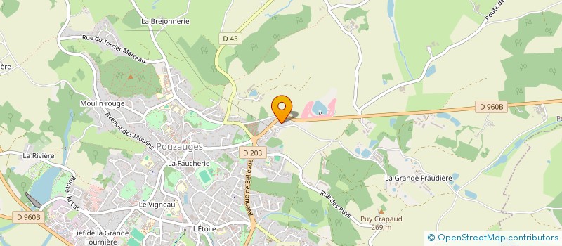 localisation de l'entreprise SOCIETE CIVILE NACHAG  SEVREMONT