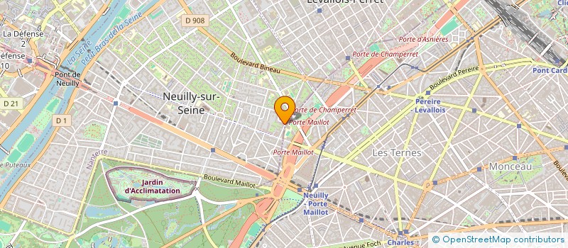 localisation de l'entreprise SOCIETE CIVILE NANTEUIL PARMENTIER à NEUILLY-SUR-SEINE