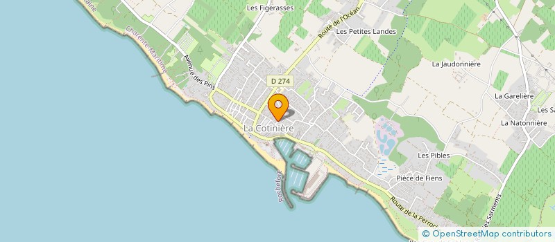 localisation de l'entreprise SOCIETE CIVILE NEMS  SAINT-PIERRE-D'OLERON