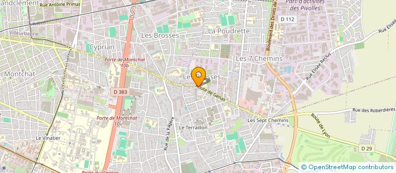 localisation de l'entreprise SOCIETE CIVILE NESMA  BRON