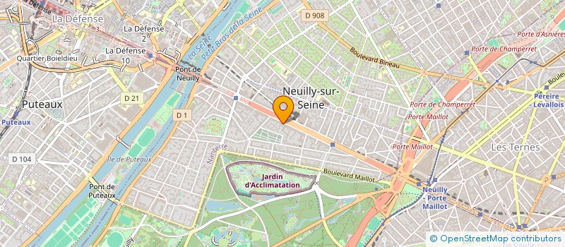 localisation de l'entreprise SOCIETE CIVILE NEUILLY BIZET à NEUILLY-SUR-SEINE