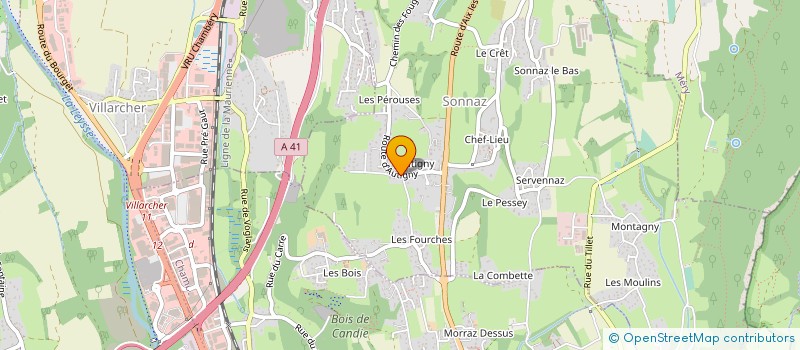 localisation de l'entreprise SOCIETE CIVILE NHA-AMARE  SONNAZ