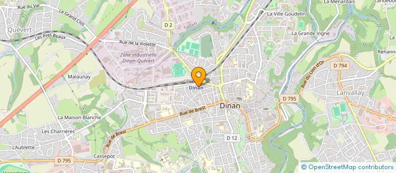 localisation de l'entreprise SOCIETE CIVILE NOE à DINAN
