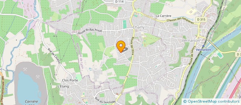 localisation de l'entreprise SOCIETE CIVILE NOEL  CHARLY