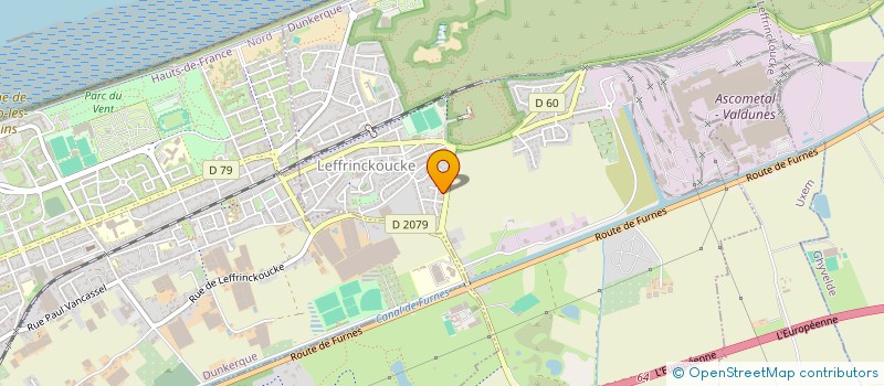 localisation de l'entreprise SOCIETE CIVILE NOELLE  LEFFRINCKOUCKE