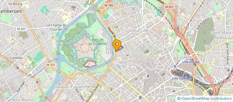 localisation de l'entreprise SOCIETE CIVILE NOUVEAU SIECLE C à LILLE