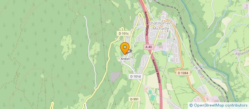 localisation de l'entreprise SOCIETE CIVILE O.C.B.F INVESTMENTS à VALSERHONE