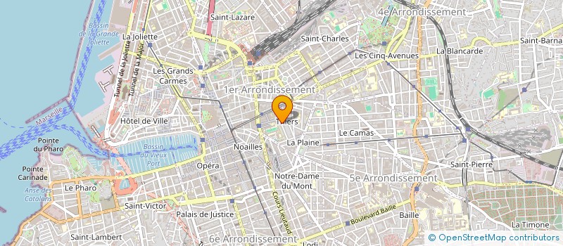 localisation de l'entreprise SOCIETE CIVILE OCEA NAUTIQUE à MARSEILLE