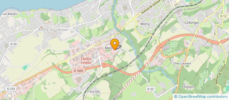 localisation de l'entreprise SOCIETE CIVILE ODICI (PAR ABREVIATION SC ODICI) à THONON-LES-BAINS