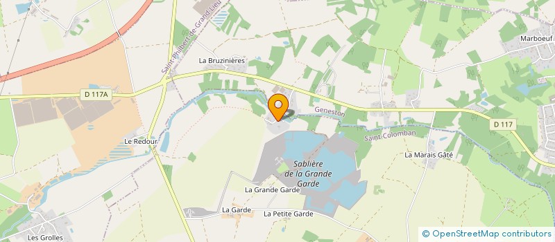 localisation de l'entreprise SOCIETE CIVILE ODYSSEE  SAINT-COLOMBAN