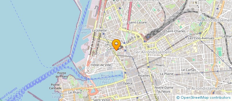 localisation de l'entreprise SOCIETE CIVILE OLIVIERI CHANTAL à MARSEILLE