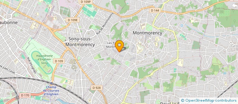 localisation de l'entreprise SOCIETE CIVILE OLPHI à MONTMORENCY