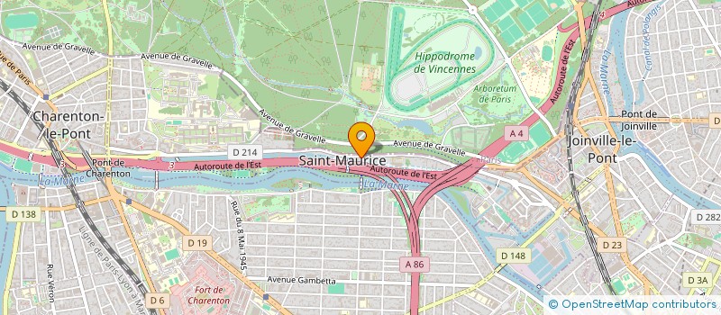 localisation de l'entreprise SOCIETE CIVILE OPALE à SAINT-MAURICE