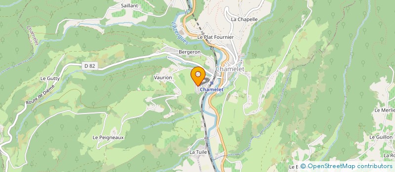 localisation de l'entreprise SOCIETE CIVILE ORION  SAINT-VERAND