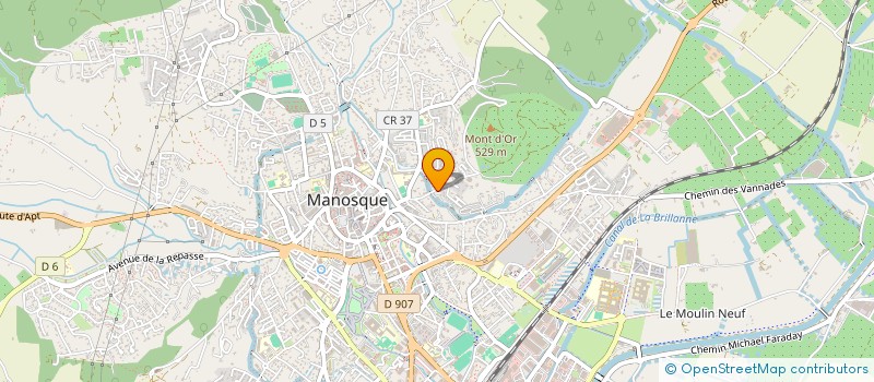 localisation de l'entreprise SOCIETE CIVILE ORPHA à MANOSQUE