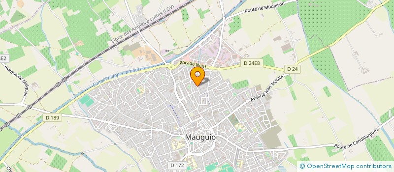 localisation de l'entreprise SOCIETE CIVILE OSAM  MAUGUIO