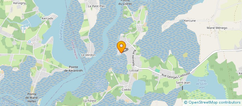 localisation de l'entreprise SOCIETE CIVILE OSTREICOLE DU ROC  LOCOAL-MENDON