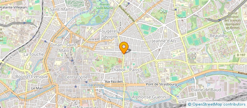 localisation de l'entreprise SOCIETE CIVILE OUEST INVEST  SAINT-BRIAC-SUR-MER