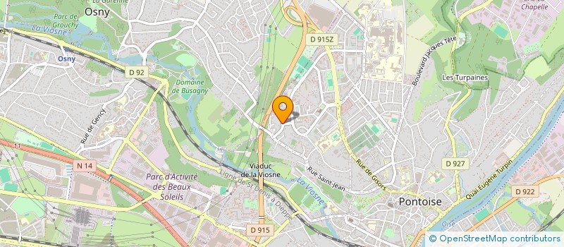 localisation de l'entreprise SOCIETE CIVILE OZORUC  PONTOISE