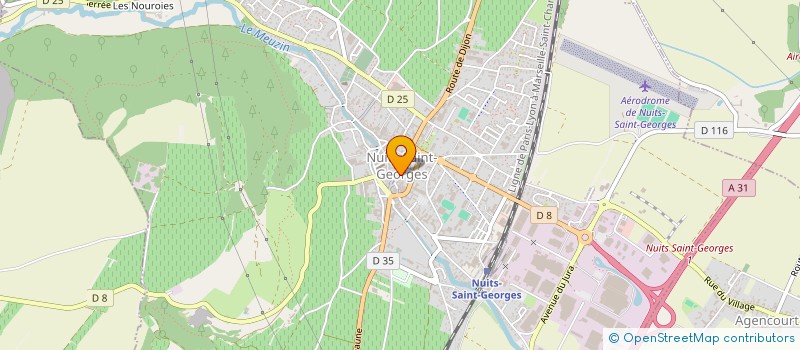 localisation de l'entreprise SOCIETE CIVILE PACAVENIR à NUITS-SAINT-GEORGES