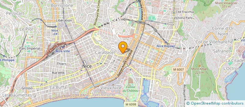 localisation de l'entreprise SOCIETE CIVILE PACO à NICE