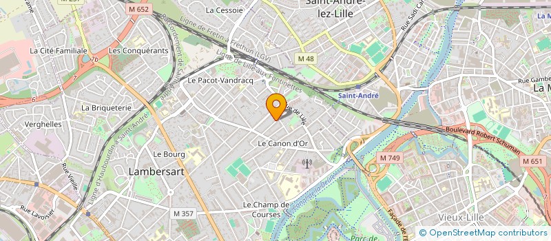 localisation de l'entreprise SOCIETE CIVILE PAMPELUNE à LAMBERSART