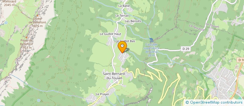 localisation de l'entreprise SOCIETE CIVILE PANISTE IMMO  PLATEAU-DES-PETITES-ROCHES