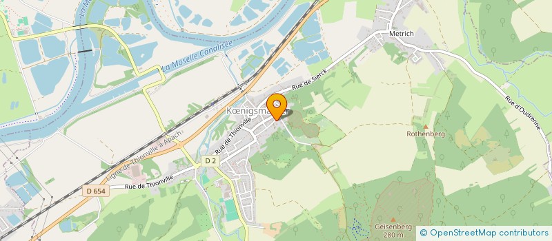 localisation de l'entreprise SOCIETE CIVILE PARABON à KŒNIGSMACKER