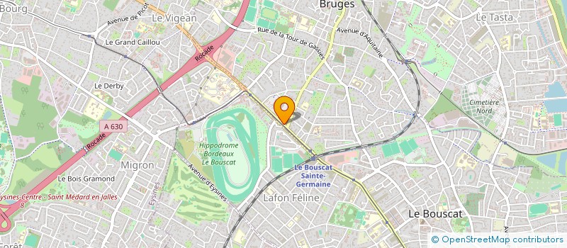 localisation de l'entreprise SOCIETE CIVILE PARC DES MARRONNIERS  BRUGES