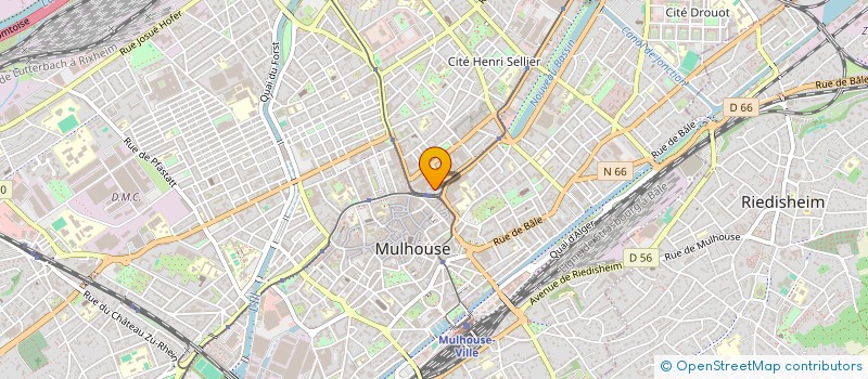 localisation de l'entreprise SOCIETE CIVILE PARTICIPATION FINANCIERE à MULHOUSE