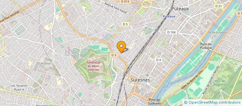 localisation de l'entreprise SOCIETE CIVILE PARTICULIERE BARA à SURESNES