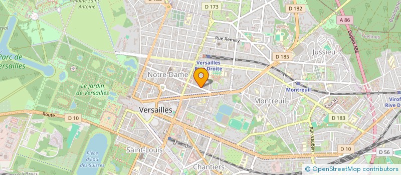 localisation de l'entreprise SOCIETE CIVILE PARTICULIERE CHESNAY-VERSAILLES à VERSAILLES