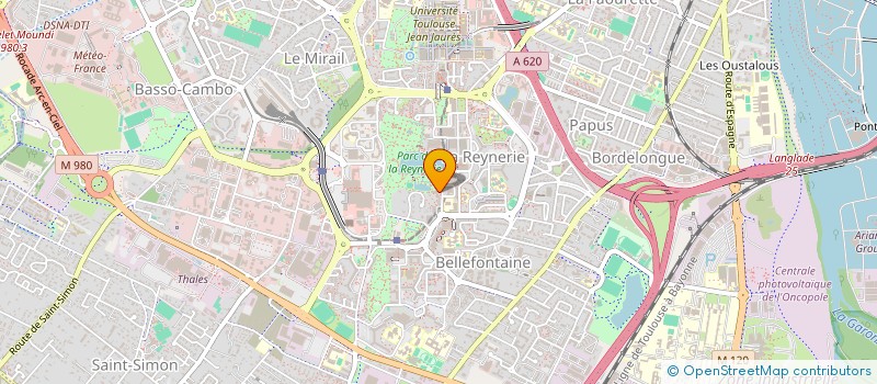 localisation de l'entreprise SOCIETE CIVILE PARTICULIERE FOVI à TOULOUSE