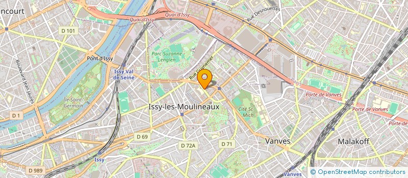 localisation de l'entreprise SOCIETE CIVILE PARTICULIERE JONGUES à ISSY-LES-MOULINEAUX