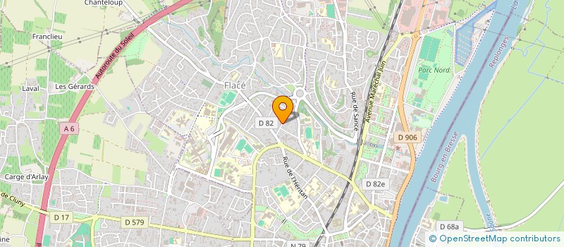 localisation de l'entreprise SOCIETE CIVILE PARTICULIERE LES GAISES à MACON