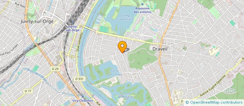 localisation de l'entreprise SOCIETE CIVILE PARTICULIERE S.R.C. à DRAVEIL