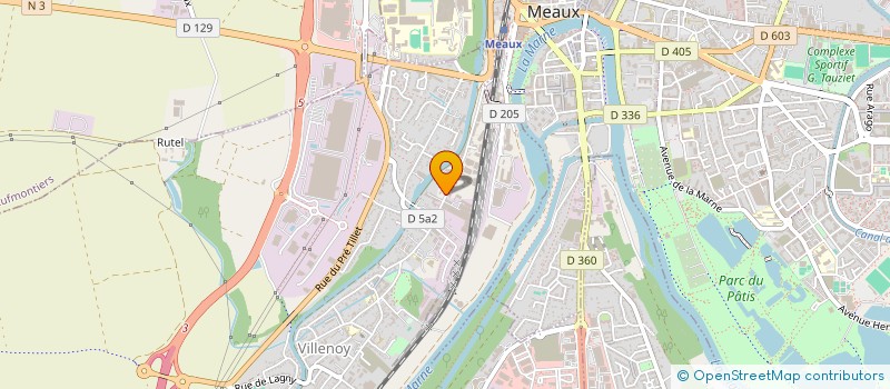 localisation de l'entreprise SOCIETE CIVILE PARTICULIERE VILLENEUVE  VILLENOY